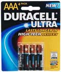 оптом батарейки (элементы питания) Duracell ULTRA LR03